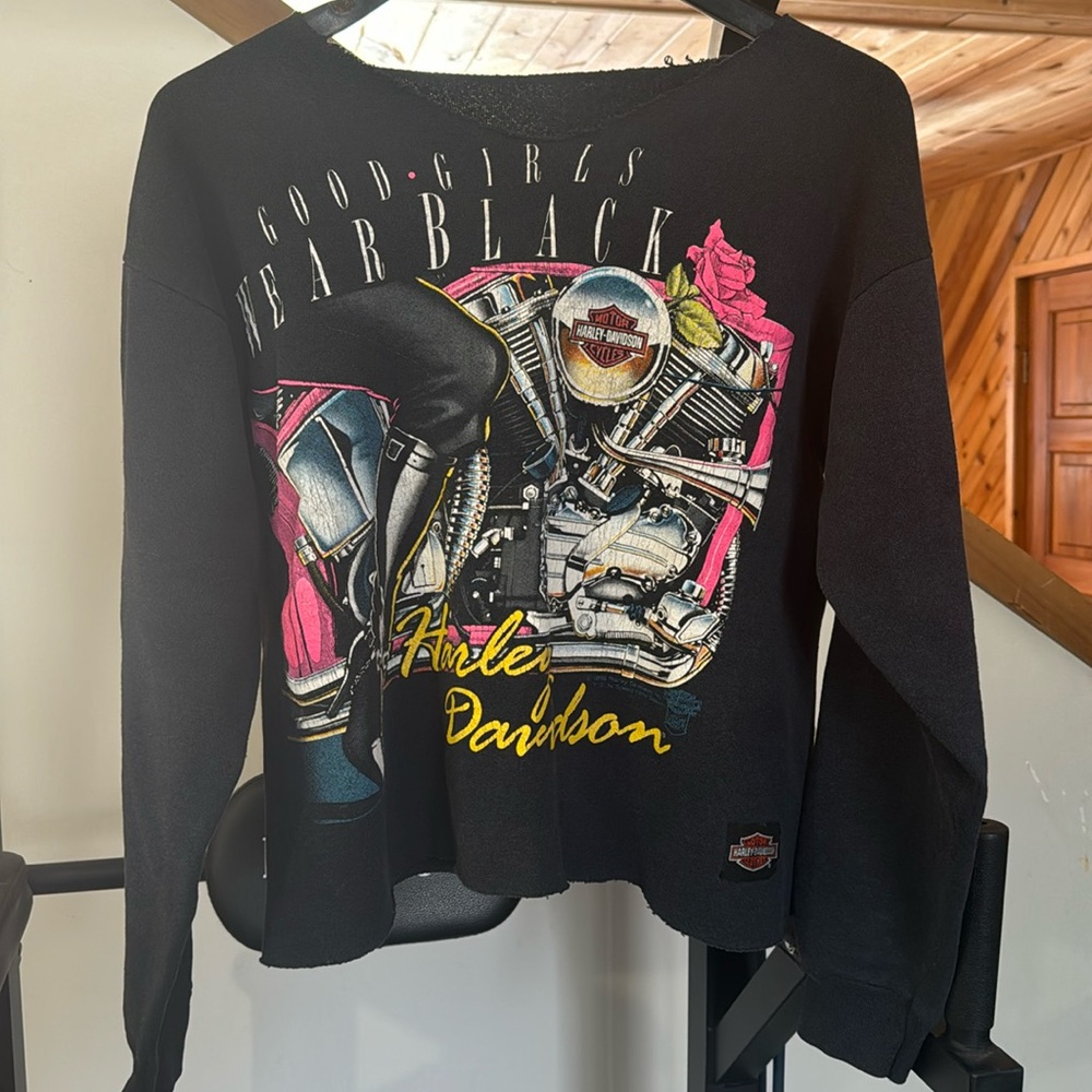 Rare vintage 1989 Harley Davidson crewneck - Picture 2 of 10